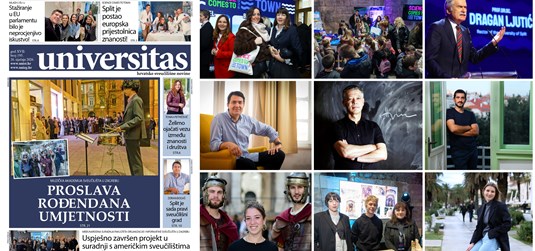 Novi broj Universitasa je izišao iz tiska: potražite ga i saznajte što se događa na Sveučilištu u Splitu